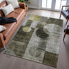 Piper Looms Mayfield Geometric AMF1114 Taupe Machine Washable Area Rug Lifestyle Image Feature