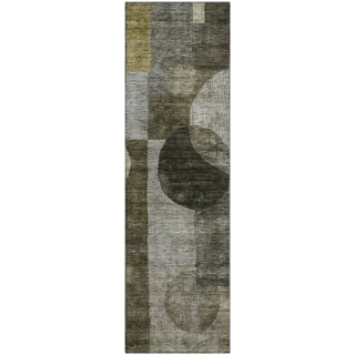 Piper Looms Mayfield Geometric AMF1114 Taupe Machine Washable Area Rug Runner Main Image
