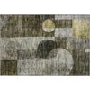 Piper Looms Mayfield Geometric AMF1114 Taupe Machine Washable Area Rug Scatter Main Image