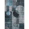 Piper Looms Mayfield Geometric AMF1114 Teal Machine Washable Area Rug main image