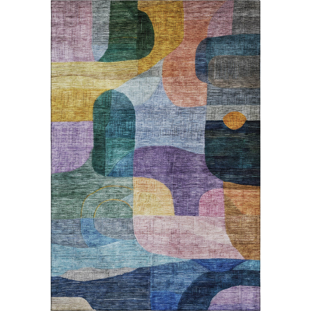 Piper Looms Mayfield Modern AMF1115 Blue Machine Washable Area Rug main image