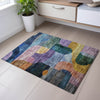 Piper Looms Mayfield Modern AMF1115 Blue Machine Washable Area Rug Scatter Lifestyle Image Feature