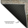 Piper Looms Mayfield Modern AMF1115 Brown Machine Washable Area Rug Backing Image