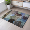 Piper Looms Mayfield Modern AMF1115 Brown Machine Washable Area Rug Scatter Lifestyle Image Feature