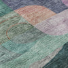 Piper Looms Mayfield Modern AMF1115 Green Machine Washable Area Rug Swatch Image