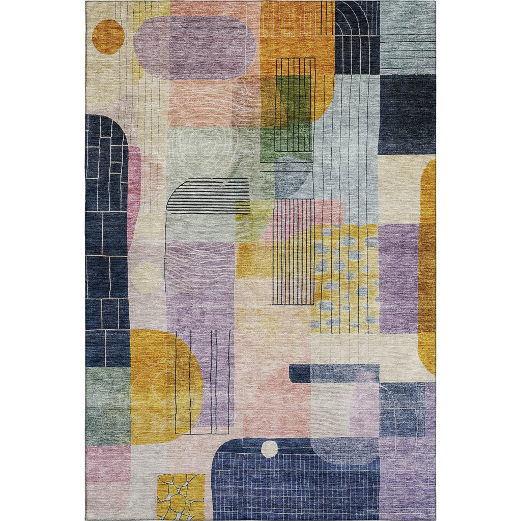 Piper Looms Mayfield Modern AMF1116 Plum Machine Washable Area Rug main image