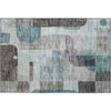 Piper Looms Mayfield Modern AMF1116 Teal Machine Washable Area Rug Scatter Main Image