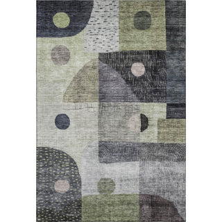 Piper Looms Mayfield Geometric AMF1117 Aloe Machine Washable Area Rug main image