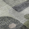 Piper Looms Mayfield Geometric AMF1117 Aloe Machine Washable Area Rug Swatch Image