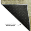 Piper Looms Mayfield Geometric AMF1117 Beige Machine Washable Area Rug Backing Image