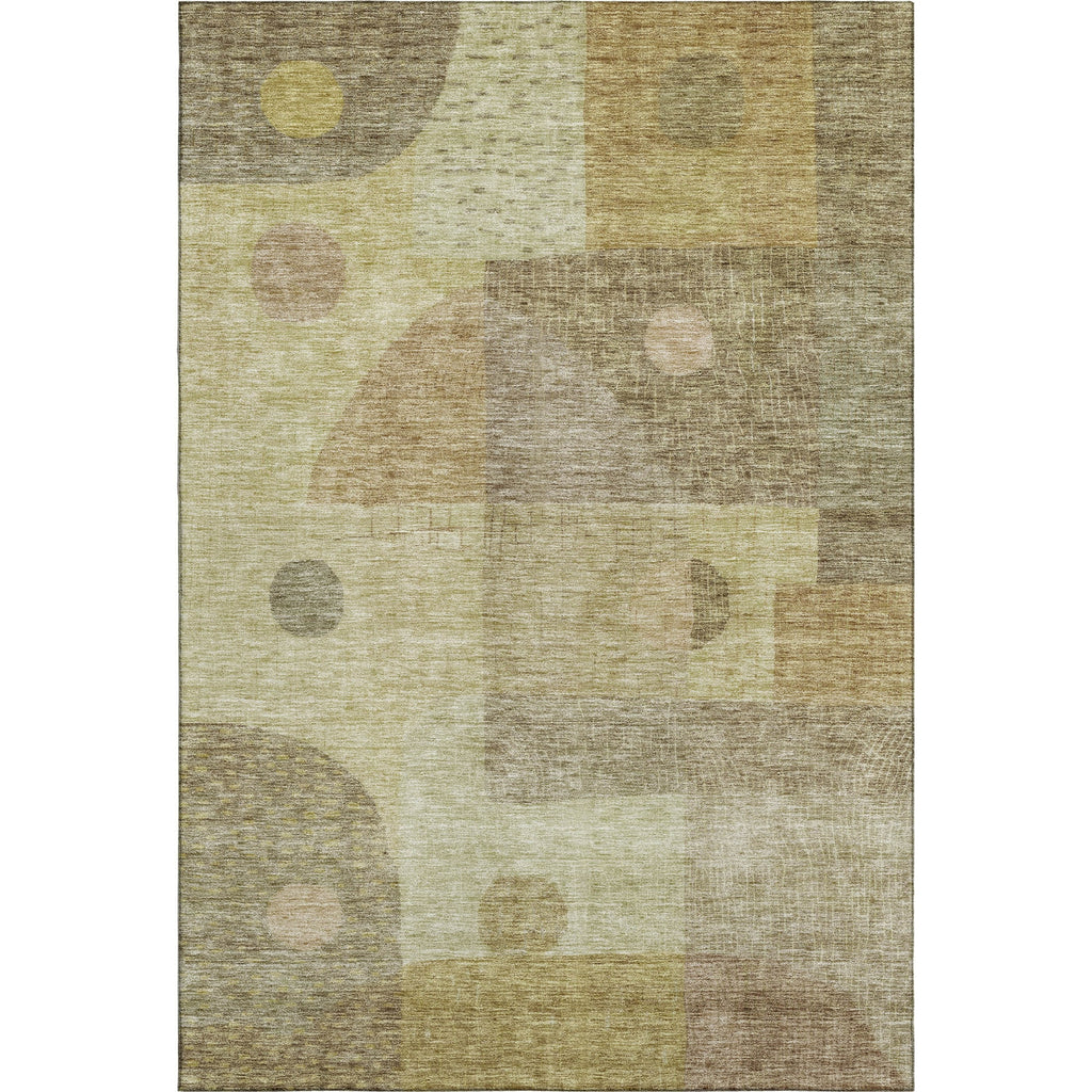 Piper Looms Mayfield Geometric AMF1117 Beige Machine Washable Area Rug main image