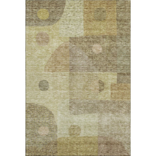 Piper Looms Mayfield Geometric AMF1117 Beige Machine Washable Area Rug main image