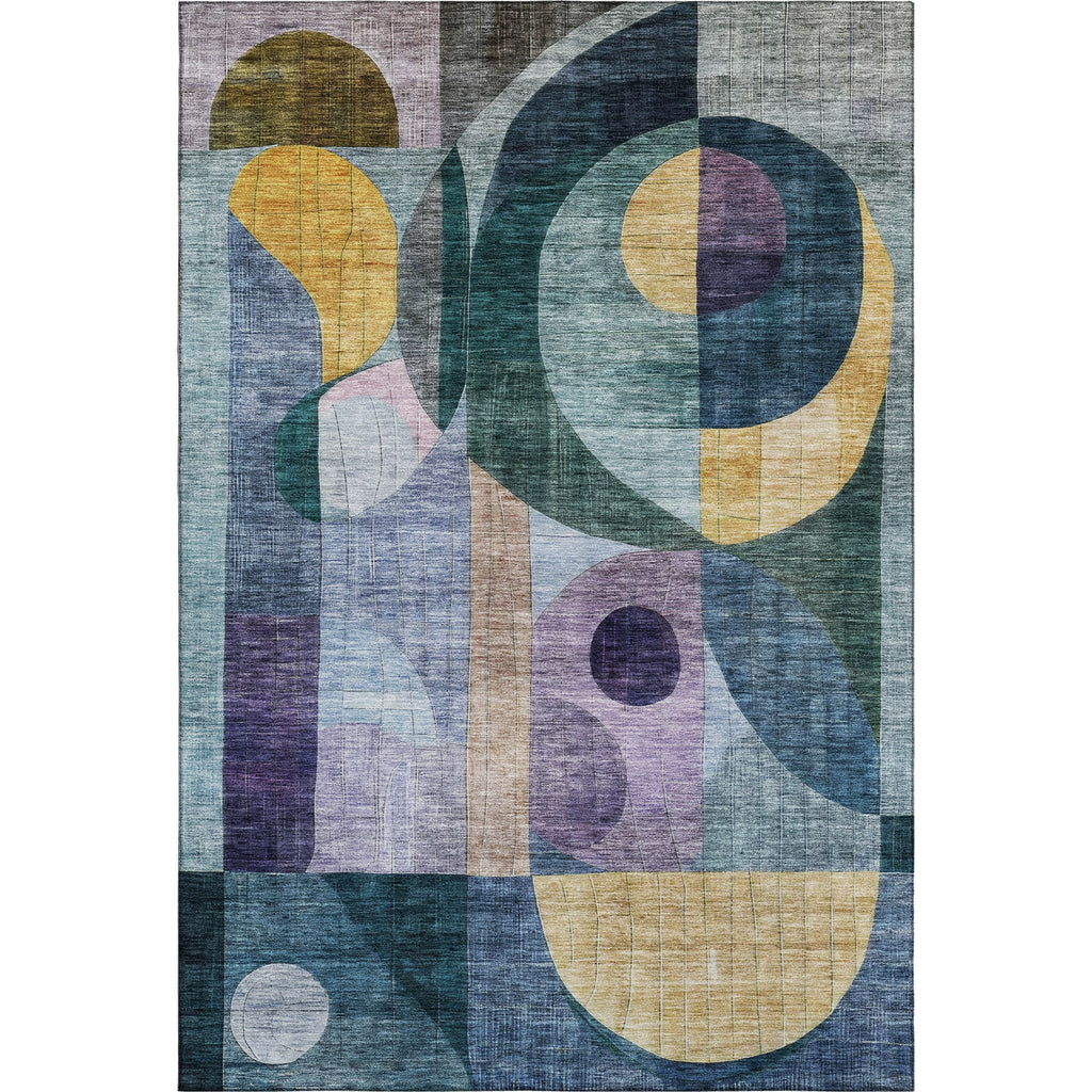 Piper Looms Mayfield Modern AMF1118 Blue Machine Washable Area Rug main image