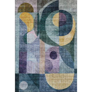 Piper Looms Mayfield Modern AMF1118 Blue Machine Washable Area Rug main image
