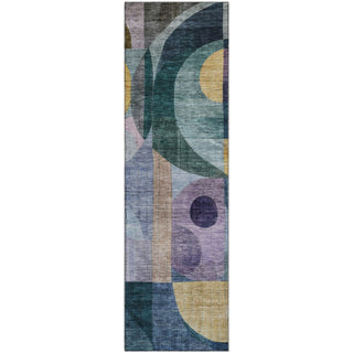 Piper Looms Mayfield Modern AMF1118 Blue Machine Washable Area Rug Runner Main Image