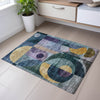 Piper Looms Mayfield Modern AMF1118 Blue Machine Washable Area Rug Scatter Lifestyle Image Feature
