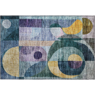 Piper Looms Mayfield Modern AMF1118 Blue Machine Washable Area Rug Scatter Main Image