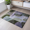 Piper Looms Mayfield Contemporary AMF1119 Olive Machine Washable Area Rug Scatter Lifestyle Image Feature