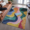 Piper Looms Mayfield Contemporary AMF1120 Green Machine Washable Area Rug Lifestyle Image Feature