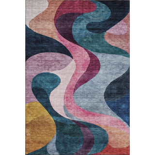Piper Looms Mayfield Contemporary AMF1121 Green Machine Washable Area Rug main image