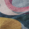 Piper Looms Mayfield Contemporary AMF1121 Green Machine Washable Area Rug Swatch Image
