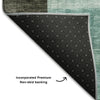 Piper Looms Mayfield Contemporary AMF1122 Brown Machine Washable Area Rug Backing Image