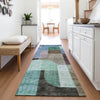 Piper Looms Mayfield Contemporary AMF1122 Brown Machine Washable Area Rug Runner Lifestyle Image Feature