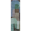 Piper Looms Mayfield Contemporary AMF1122 Brown Machine Washable Area Rug Runner Main Image