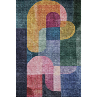 Piper Looms Mayfield Contemporary AMF1122 Green Machine Washable Area Rug main image