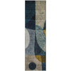 Piper Looms Mayfield Contemporary AMF1124 Blue Machine Washable Area Rug Runner Main Image