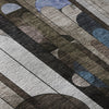 Piper Looms Mayfield Geometric AMF1125 Brown Machine Washable Area Rug Swatch Image