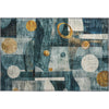 Piper Looms Mayfield Contemporary AMF1126 Teal Machine Washable Area Rug Scatter Main Image