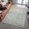 Piper Looms Mayfield Stripes AMF1127 Aloe Machine Washable Area Rug Lifestyle Image Feature