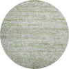 Piper Looms Mayfield Stripes AMF1127 Aloe Machine Washable Area Rug Round Main Image