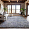Piper Looms Mayfield Stripes AMF1127 Blue Machine Washable Area Rug Lifestyle Image Feature