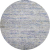 Piper Looms Mayfield Stripes AMF1127 Blue Machine Washable Area Rug Round Main Image
