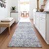 Piper Looms Mayfield Stripes AMF1127 Blue Machine Washable Area Rug Runner Lifestyle Image Feature