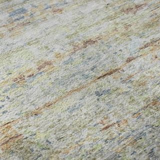 Piper Looms Mayfield Stripes AMF1127 Copper Machine Washable Area Rug Swatch Image
