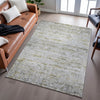 Piper Looms Mayfield Stripes AMF1127 Taupe Machine Washable Area Rug Lifestyle Image Feature