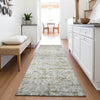 Piper Looms Mayfield Stripes AMF1127 Taupe Machine Washable Area Rug Runner Lifestyle Image Feature