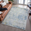 Piper Looms Mayfield Modern AMF1128 Blue Machine Washable Area Rug Lifestyle Image Feature