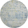 Piper Looms Mayfield Modern AMF1128 Blue Machine Washable Area Rug Round Main Image