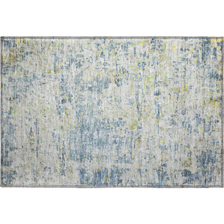 Piper Looms Mayfield Modern AMF1128 Blue Machine Washable Area Rug Scatter Main Image