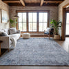 Piper Looms Mayfield Modern AMF1128 Sky Machine Washable Area Rug Lifestyle Image Feature