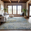 Piper Looms Mayfield Modern AMF1129 Blue Machine Washable Area Rug Lifestyle Image Feature