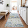 Piper Looms Mayfield Modern AMF1129 Blue Machine Washable Area Rug Runner Lifestyle Image Feature