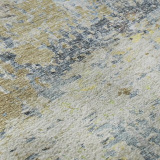 Piper Looms Mayfield Modern AMF1129 Blue Machine Washable Area Rug Swatch Image