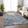 Piper Looms Mayfield Medallion AMF113 Blue Machine Washable Area Rug Lifestyle Image Feature