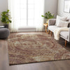 Piper Looms Mayfield Medallion AMF113 Canyon Machine Washable Area Rug Lifestyle Image Feature