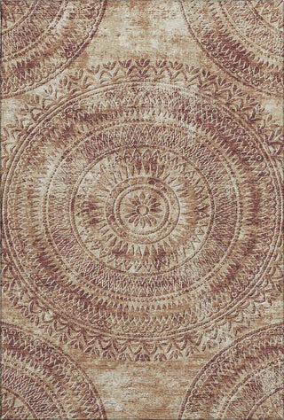 Piper Looms Mayfield Medallion AMF113 Canyon Machine Washable Area Rug main image